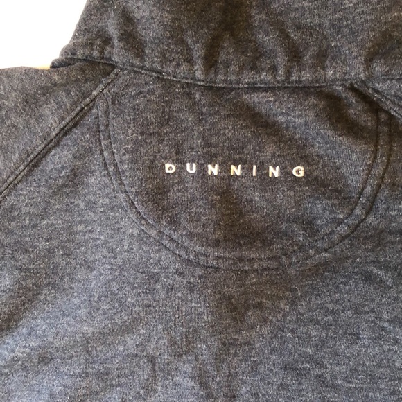 Dunning Golf men's blue 1/4 zip cinch waist pullover szXL - Picture 8 of 10